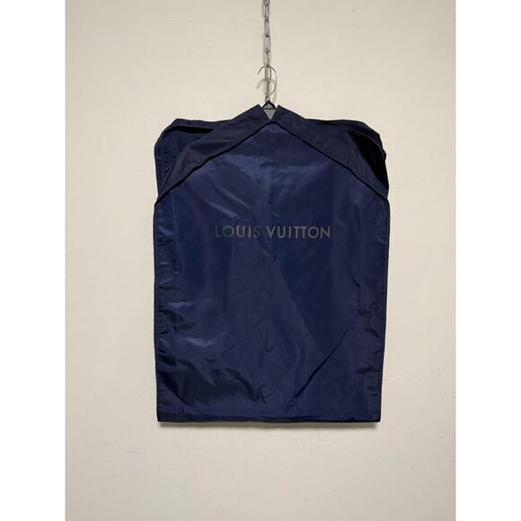 Louis Vuitton Garment Bag Suit Cover Navy Blue Nylon Travel Zippered Case - Picture 2 of 9
